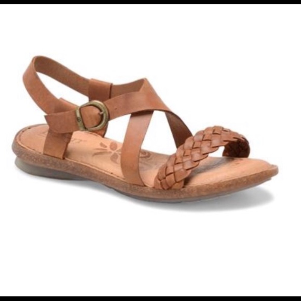 Born Tarma Sandal, brown leather strappy sandals